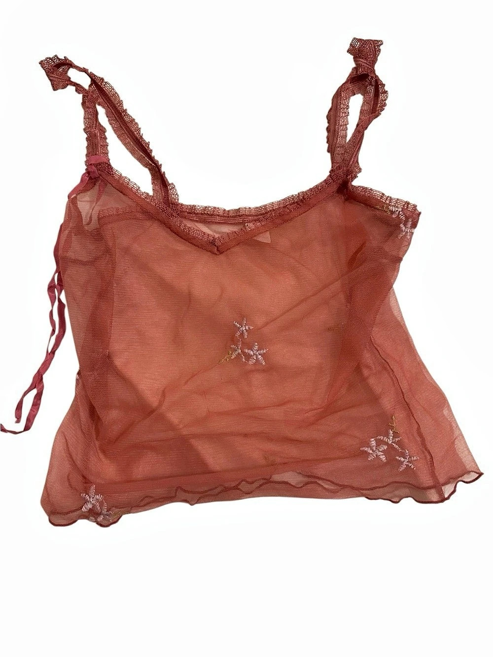 Only Hearts NYC Dusty Rose Mesh Chemise – P/S